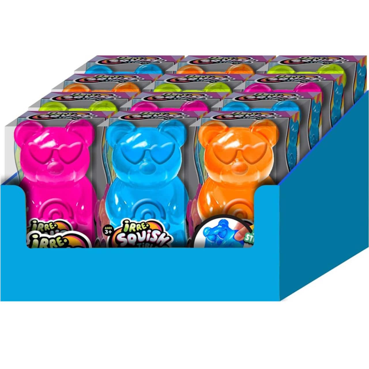 Assorted Ja-Ru® Irre-Squishtible!™ Sqweezy Gummy Bear, 1pc.